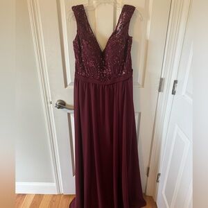 BRAND NEW Kennedy Blue - “Natalie Beaded” Bridesmaid Dress